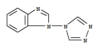 (9ci)-1-(4h-1,2,4-噻唑-4-基)-1H-苯并咪唑結(jié)構(gòu)式_75106-99-9結(jié)構(gòu)式