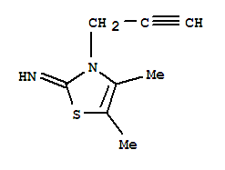 (9ci)-4,5-二甲基-3-(2-丙炔)-2(3H)-噻唑烷結(jié)構(gòu)式_751418-70-9結(jié)構(gòu)式