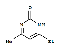 (9ci)-4-乙基-6-甲基-2(1H)-嘧啶酮結(jié)構(gòu)式_751425-72-6結(jié)構(gòu)式