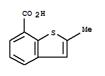 2-Methyl-1-benzothiophene-7-carboxylic acidStructure,75288-80-1Structure 2-Methyl-1-benzothiophene-7-carboxylic acid Structure,75288-80-1Structure
