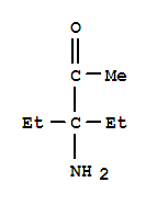 2-Pentanone, 3-amino-3-ethyl-(9ci)Structure,753398-13-9Structure 2-Pentanone, 3-amino-3-ethyl-(9ci) Structure,753398-13-9Structure