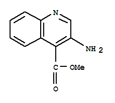 4-Quinolinecarboxylicacid,3-amino-,methylester(9ci)Structure,75353-51-4Structure 4-Quinolinecarboxylicacid,3-amino-,methylester(9ci) Structure,75353-51-4Structure