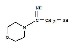 Morpholine, 4-(1-imino-2-mercaptoethyl)-(9ci)Structure,754134-06-0Structure Morpholine, 4-(1-imino-2-mercaptoethyl)-(9ci) Structure,754134-06-0Structure