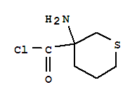 (9ci)-3-氨基四氫-2H-硫代吡喃-3-羰酰氯結(jié)構(gòu)式_754916-86-4結(jié)構(gòu)式