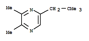 Pyrazine, 5-(2,2-dimethylpropyl)-2,3-dimethyl-(9ci)Structure,75492-02-3Structure Pyrazine, 5-(2,2-dimethylpropyl)-2,3-dimethyl-(9ci) Structure,75492-02-3Structure