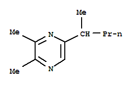 Pyrazine, 2,3-dimethyl-5-(1-methylbutyl)-(9ci)Structure,75492-04-5Structure Pyrazine, 2,3-dimethyl-5-(1-methylbutyl)-(9ci) Structure,75492-04-5Structure
