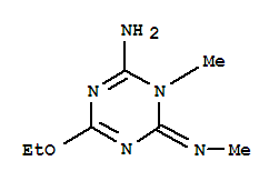1,3,5-Triazin-2-amine,4-ethoxy-1,6-dihydro-6-imino-n,1-dimethyl-(9ci)Structure,754946-80-0Structure 1,3,5-Triazin-2-amine,4-ethoxy-1,6-dihydro-6-imino-n,1-dimethyl-(9ci) Structure,754946-80-0Structure