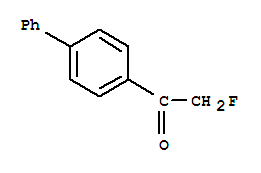 (9ci)-1-[1,1-聯苯]-4-基-2-氟-乙酮結構式_75524-55-9結構式