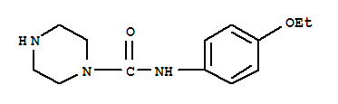 1-Piperazinecarboxamide,n-(4-ethoxyphenyl)-(9ci)Structure,755752-94-4Structure 1-Piperazinecarboxamide,n-(4-ethoxyphenyl)-(9ci) Structure,755752-94-4Structure