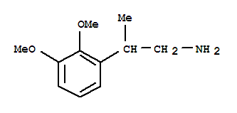 Phenethylamine, 2,3-dimethoxy-beta-methyl-(4ci)Structure,756499-01-1Structure Phenethylamine, 2,3-dimethoxy-beta-methyl-(4ci) Structure,756499-01-1Structure