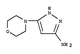5-Morpholino-1h-pyrazol-3-amineStructure,756814-98-9Structure 5-Morpholino-1h-pyrazol-3-amine Structure,756814-98-9Structure
