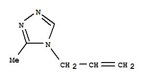 4H-1,2,4-triazole,3-methyl-4-(2-propenyl)-(9ci)Structure,756819-66-6Structure 4H-1,2,4-triazole,3-methyl-4-(2-propenyl)-(9ci) Structure,756819-66-6Structure