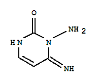 (9ci)-1-氨基-3,6-二氫-6-亞氨基-2(1H)-嘧啶酮結(jié)構(gòu)式_757180-98-6結(jié)構(gòu)式