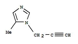 1H-imidazole,5-methyl-1-(2-propynyl)-(9ci) Structure,757908-35-3Structure