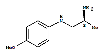 1,2-Propanediamine,n1-(4-methoxyphenyl)-,(2s)-(9ci)Structure,757976-21-9Structure 1,2-Propanediamine,n1-(4-methoxyphenyl)-,(2s)-(9ci) Structure,757976-21-9Structure