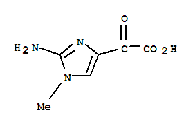 (9ci)-2-氨基-1-甲基-alpha-氧代-1H-咪唑-4-乙酸結(jié)構(gòu)式_758642-20-5結(jié)構(gòu)式