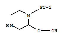 Piperazine, 2-ethynyl-1-(1-methylethyl)-(9ci)Structure,759401-74-6Structure Piperazine, 2-ethynyl-1-(1-methylethyl)-(9ci) Structure,759401-74-6Structure