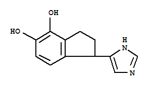 (9ci)-2,3-二氫-1-(1H-咪唑-4-基)-1H-茚-4,5-二醇結(jié)構(gòu)式_759436-71-0結(jié)構(gòu)式