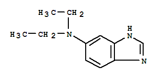 (9ci)-N,N-二乙基-1H-苯并咪唑-5-胺結(jié)構(gòu)式_76007-11-9結(jié)構(gòu)式