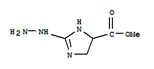 (9ci)-2-肼基-4,5-二氫-1H-咪唑-4-羧酸甲酯結(jié)構(gòu)式_760159-88-4結(jié)構(gòu)式