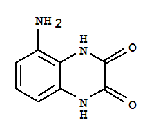 2,3-Quinoxalinedione,5-amino-1,4-dihydro-(9ci)Structure,76097-87-5Structure 2,3-Quinoxalinedione,5-amino-1,4-dihydro-(9ci) Structure,76097-87-5Structure