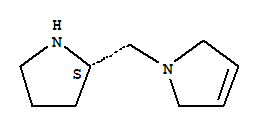 (9ci)-2,5-二氫-1-[(2s)-2-吡咯烷甲基]-1H-吡咯結(jié)構(gòu)式_760993-58-6結(jié)構(gòu)式