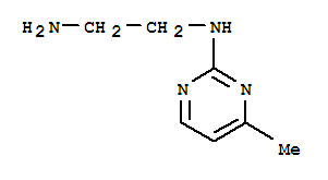 1,2-Ethanediamine,n-(4-methyl-2-pyrimidinyl)-(9ci)Structure,761339-87-1Structure 1,2-Ethanediamine,n-(4-methyl-2-pyrimidinyl)-(9ci) Structure,761339-87-1Structure