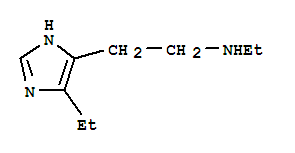 1H-imidazole-4-ethanamine, n,5-diethyl- (9ci) Structure,761345-22-6Structure