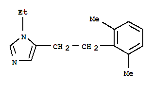 (9ci)-5-[2-(2,6-二甲基苯基)乙基]-1-乙基-1H-咪唑結(jié)構(gòu)式_761355-15-1結(jié)構(gòu)式
