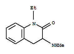 (9ci)-1-乙基-3,4-二氫-3-(甲基氨基)-2(1H)-喹啉酮結(jié)構(gòu)式_762206-46-2結(jié)構(gòu)式