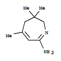 (9ci)-3,4-二氫-3,3,5-三甲基-2H-氮雜革-7-胺結(jié)構(gòu)式_763066-11-1結(jié)構(gòu)式