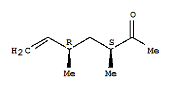 6-Hepten-2-one, 3,5-dimethyl-, (3r,5s)-rel-(9ci)Structure,763084-02-2Structure 6-Hepten-2-one, 3,5-dimethyl-, (3r,5s)-rel-(9ci) Structure,763084-02-2Structure