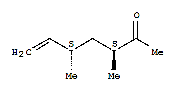 6-Hepten-2-one, 3,5-dimethyl-, (3r,5r)-rel-(9ci)Structure,763084-03-3Structure 6-Hepten-2-one, 3,5-dimethyl-, (3r,5r)-rel-(9ci) Structure,763084-03-3Structure
