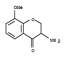 4H-1-benzopyran-4-one,3-amino-2,3-dihydro-8-methoxy-(9ci)Structure,763863-53-2Structure 4H-1-benzopyran-4-one,3-amino-2,3-dihydro-8-methoxy-(9ci) Structure,763863-53-2Structure