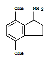 (9ci)-2,3-二氫-4,7-二甲氧基-1H-茚-1-胺結(jié)構(gòu)式_763867-86-3結(jié)構(gòu)式