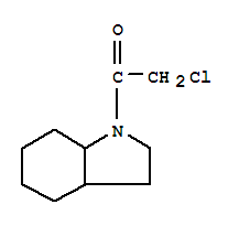 1H-indole, 1-(chloroacetyl)octahydro- (9ci) Structure,76395-68-1Structure
