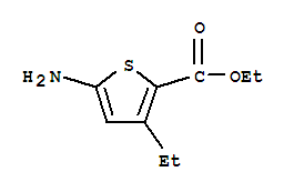 2-Thiophenecarboxylicacid,5-amino-3-ethyl-,ethylester(9ci)Structure,766480-43-7Structure 2-Thiophenecarboxylicacid,5-amino-3-ethyl-,ethylester(9ci) Structure,766480-43-7Structure