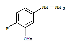 Hydrazine, (4-fluoro-3-methoxyphenyl)-(9ci)Structure,766498-29-7Structure Hydrazine, (4-fluoro-3-methoxyphenyl)-(9ci) Structure,766498-29-7Structure