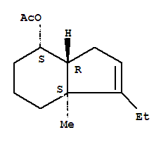 1H-inden-7-ol,3-ethyl-3a,4,5,6,7,7a-hexahydro-3a-methyl-,acetate,(3as,7s,7ar)-(9ci) Structure,766519-68-0Structure