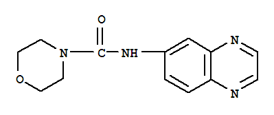4-Morpholinecarboxamide,n-6-quinoxalinyl-(9ci)Structure,766523-15-3Structure 4-Morpholinecarboxamide,n-6-quinoxalinyl-(9ci) Structure,766523-15-3Structure