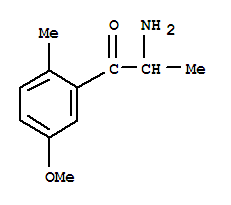 (9ci)-2-氨基-1-(5-甲氧基-2-甲基苯基)-1-丙酮結構式_767224-59-9結構式