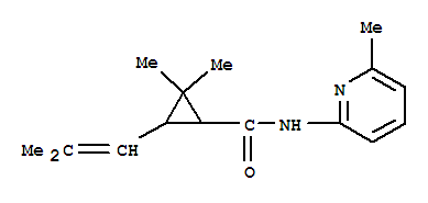 2,2-二甲基-3-(2-甲基-1-丙烯基)-n-(6-甲基-環(huán)丙烷羧酰胺結構式_767336-30-1結構式