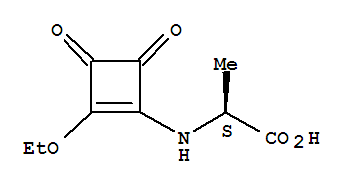 L-alanine, n-(2-ethoxy-3,4-dioxo-1-cyclobuten-1-yl)-(9ci)Structure,767354-27-8Structure L-alanine, n-(2-ethoxy-3,4-dioxo-1-cyclobuten-1-yl)-(9ci) Structure,767354-27-8Structure