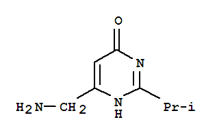 4(1H)-pyrimidinone,6-(aminomethyl)-2-(1-methylethyl)-(9ci)Structure,767567-53-3Structure 4(1H)-pyrimidinone,6-(aminomethyl)-2-(1-methylethyl)-(9ci) Structure,767567-53-3Structure