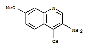 4-Quinolinol,3-amino-7-methoxy-(9ci)Structure,768347-24-6Structure 4-Quinolinol,3-amino-7-methoxy-(9ci) Structure,768347-24-6Structure