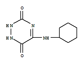 1,2,4-Triazine-3,6-dione, 5-(cyclohexylamino)-1,2-dihydro-(9ci)Structure,769058-53-9Structure 1,2,4-Triazine-3,6-dione, 5-(cyclohexylamino)-1,2-dihydro-(9ci) Structure,769058-53-9Structure