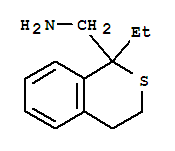 1H-2-benzothiopyran-1-methanamine,1-ethyl-3,4-dihydro-(9ci)Structure,769064-87-1Structure 1H-2-benzothiopyran-1-methanamine,1-ethyl-3,4-dihydro-(9ci) Structure,769064-87-1Structure