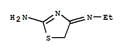 2-Thiazolamine, 4-(ethylimino)-4,5-dihydro-(9ci)Structure,769083-85-4Structure 2-Thiazolamine, 4-(ethylimino)-4,5-dihydro-(9ci) Structure,769083-85-4Structure
