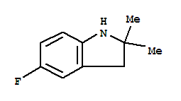 (9ci)-5-氟-2,3-二氫-2,2-二甲基-1H-吲哚結(jié)構(gòu)式_769965-87-9結(jié)構(gòu)式
