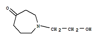 4H-azepin-4-one,hexahydro-1-(2-hydroxyethyl)-(9ci)Structure,770649-78-0Structure 4H-azepin-4-one,hexahydro-1-(2-hydroxyethyl)-(9ci) Structure,770649-78-0Structure